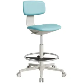 кресло высокое кр24-в на газ лифте (каркас нейлон и стекловолокно)