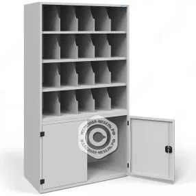 шкаф открытый для 20 противогазов шо-20я (1900х1040х520)