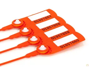 пломба пластиковая фаст 330 (с белым полем)