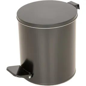 урна с педалью черная 7 литров, арт. умп-7 черный