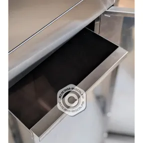 бак тумбы-урны для фудкорта тдфр 750х360х525 «retail», нерж. сталь