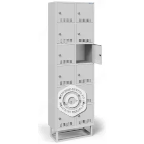 шкаф абонентский ша-12-с (12 ячеек) с подставкой